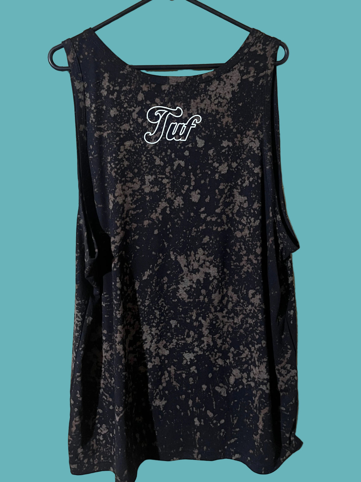 Leather Bear Tie Dye Tank
