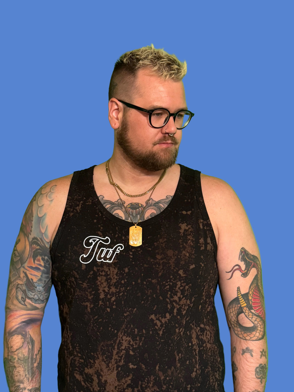 Tuf Tie Dye tank top