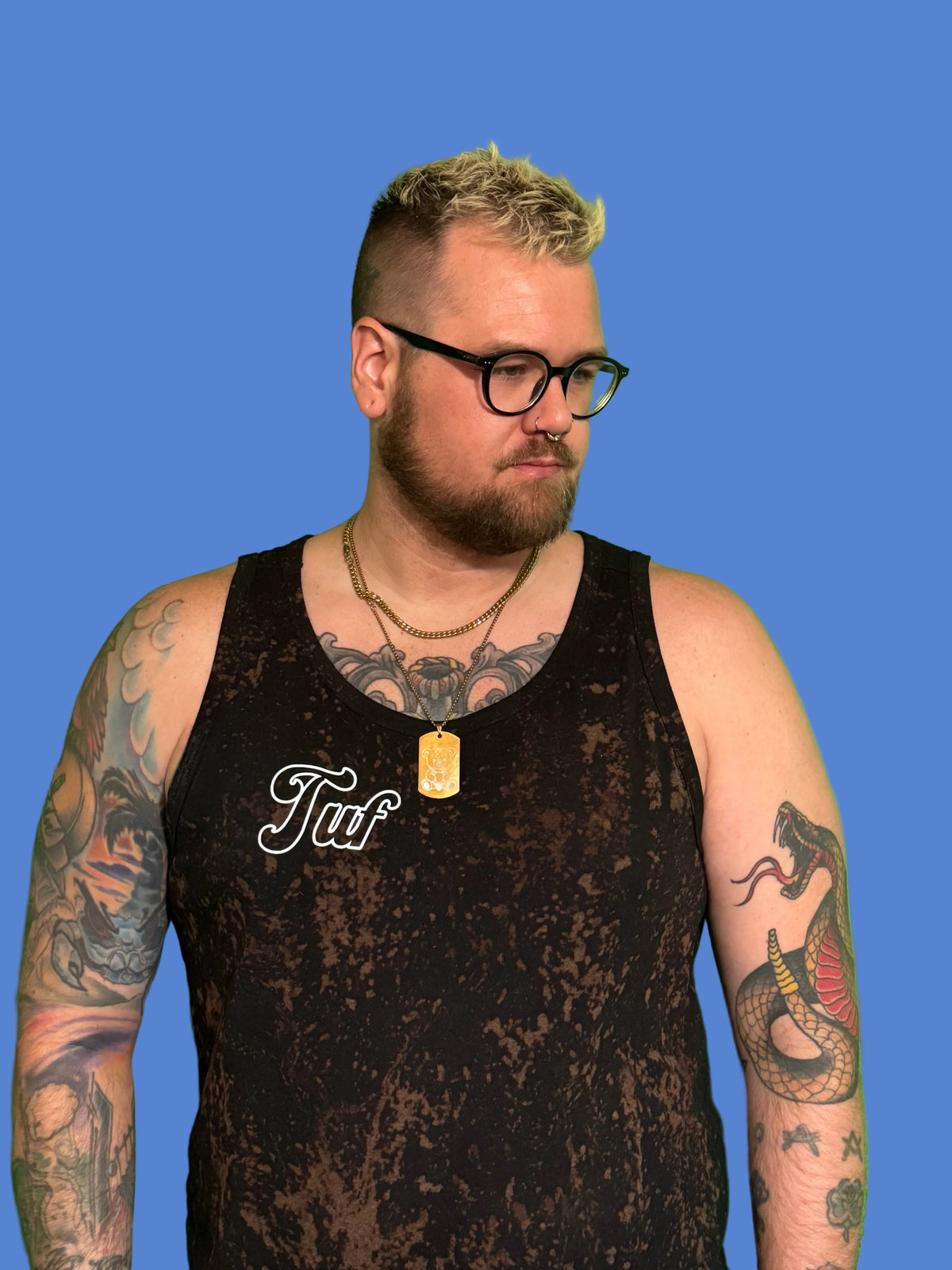 Tuf Tie Dye tank top