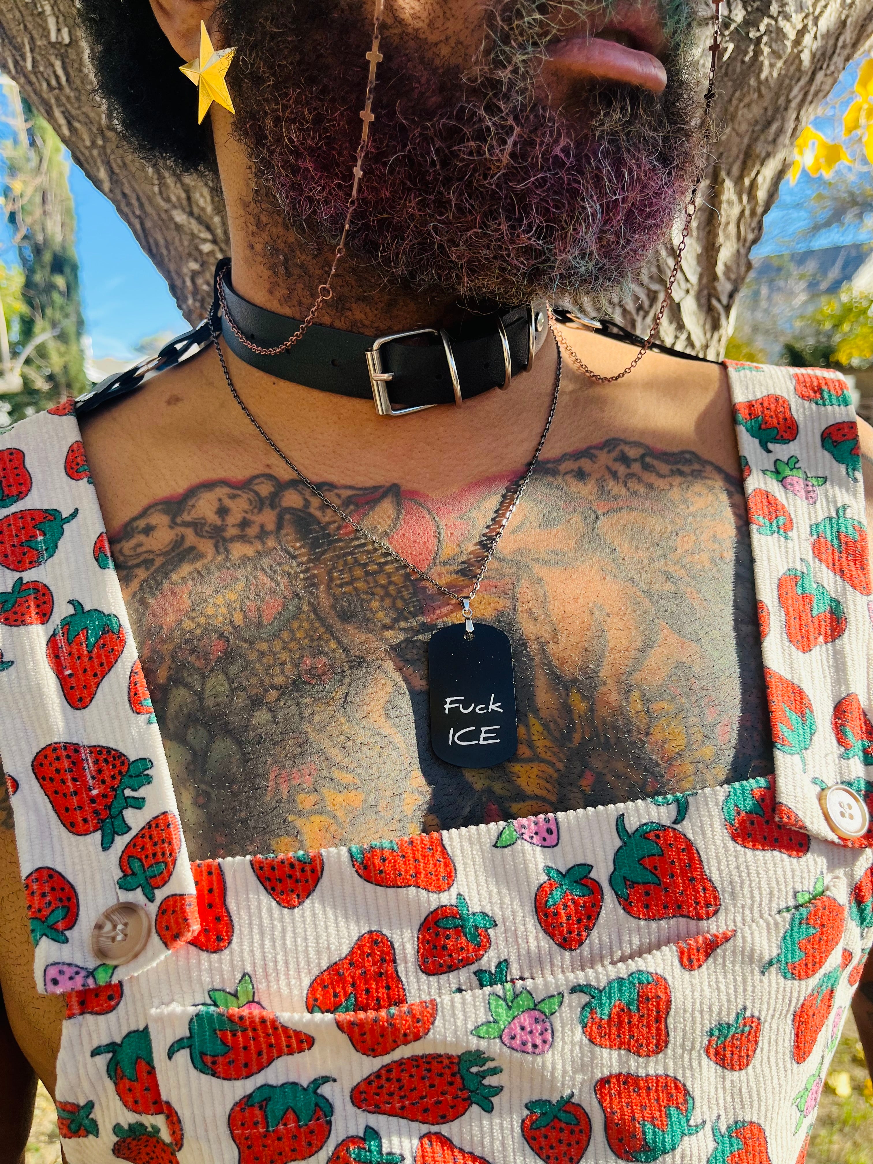 F Ice Black tag