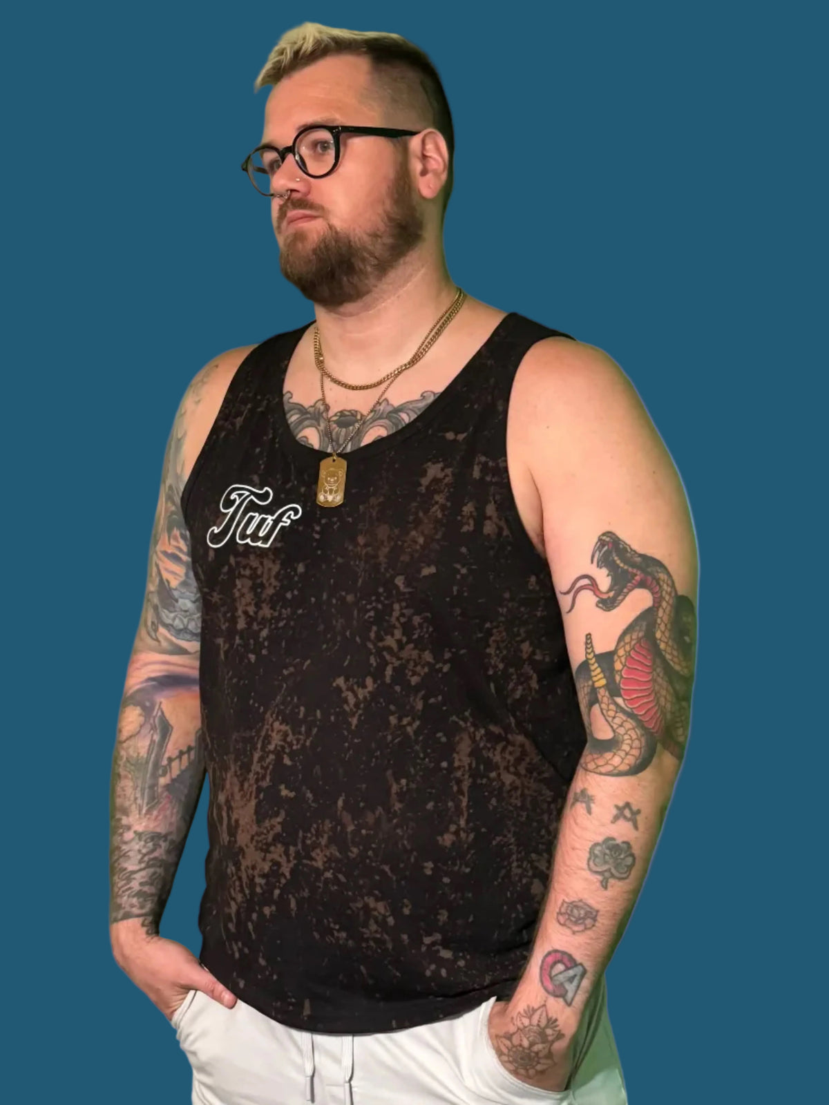 Tuf Tie Dye tank top